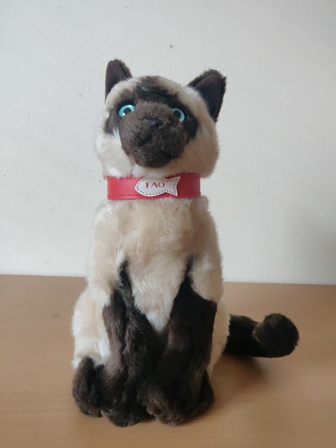 siamese cat plush stuffed animal