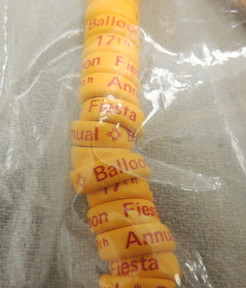 Balloon Fiesta 1988 NEW Handset Curly Coil Cord for Landline Phone