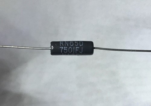 10 Ohm Precision Metal Film Resistor 500 mW ± 1% 350V Axial