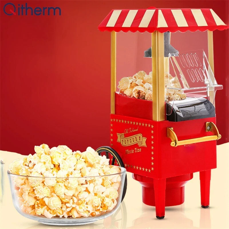 Electric Popcorn Machine Small Automatic Carnival Popcorn Maker 1200W Corn Makin - Image 4 of 4