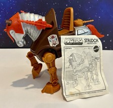 Vintage Mattel HeMan MOTU Masters Universe: Red Stridor Complete Instructions