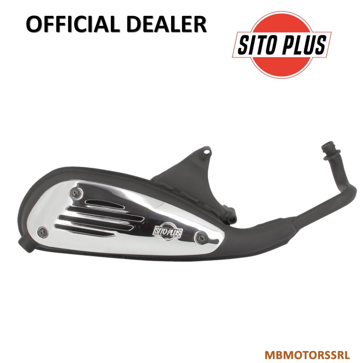 Marmitta SITOPLUS Per Piaggio Liberty 50 4T E Vespa ET4 4T - Ricambio Performance