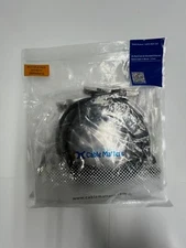 Qty 10 Cable Matters CAT6A Shielded Ethernet Cable 3ft 160012-BLK-3X5 Black