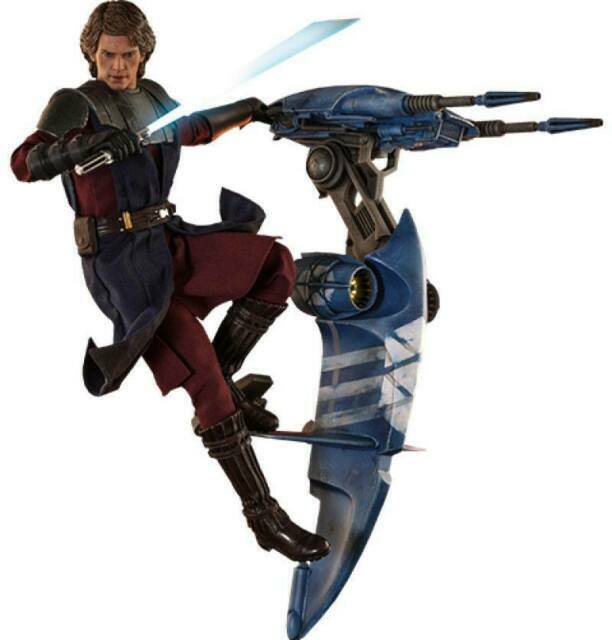 Hot Toys Star Wars Clone Wars Anakin Skywalker & STAP Action Figure - US