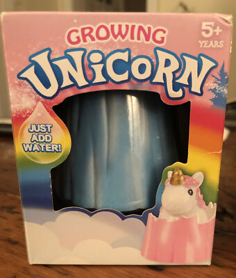 Growing Unicorn  Just Add Water!  To Hatch & Watch It Grow Ages 5-Adult NEW