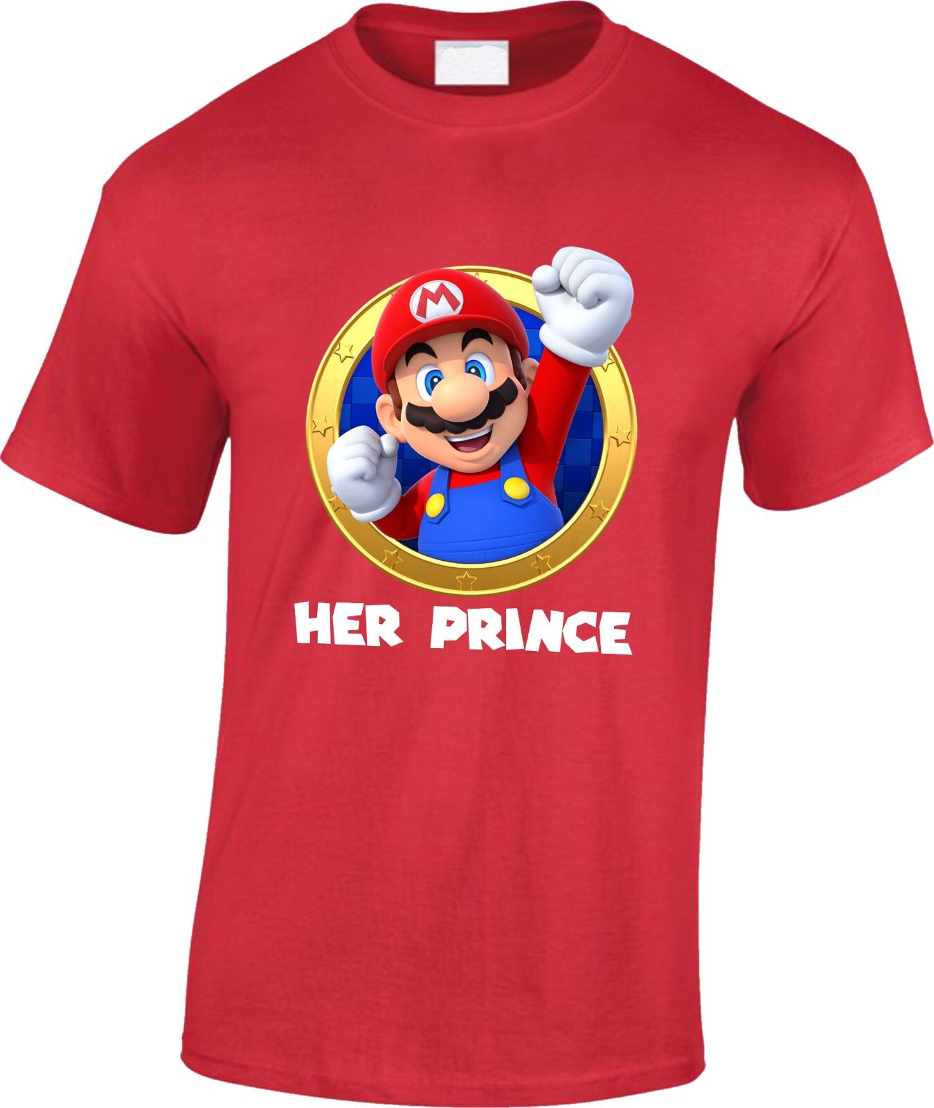 Super Mario Matching TShirt Mario Luigi Princess Peach Valentine's Day