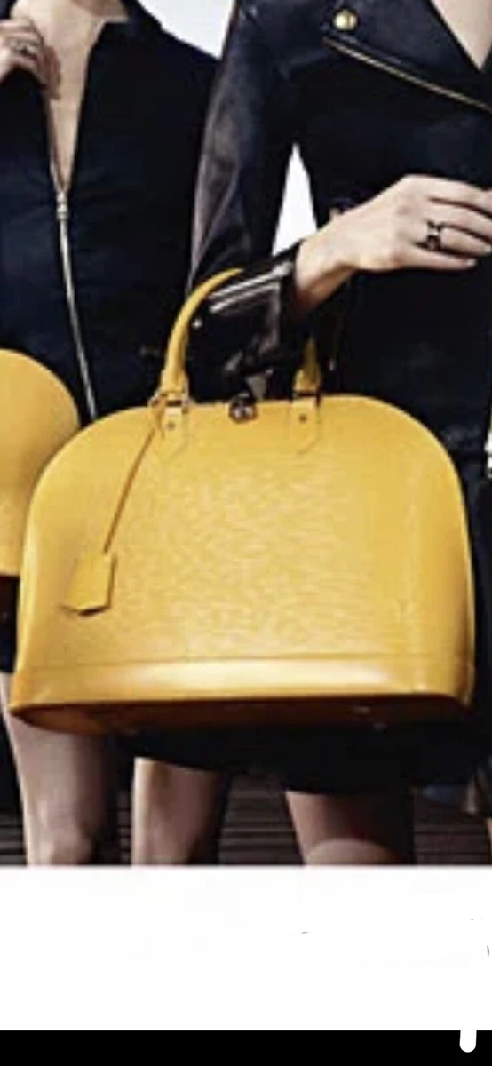 Louis Vuitton Yellow Handbags