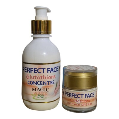 X 2 Perfect face glutathion UV Body Lotion Magic White Bio 250ml, Face Cream