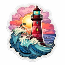 Huge XXXL Car Decal Sticker Lighthouse Decal