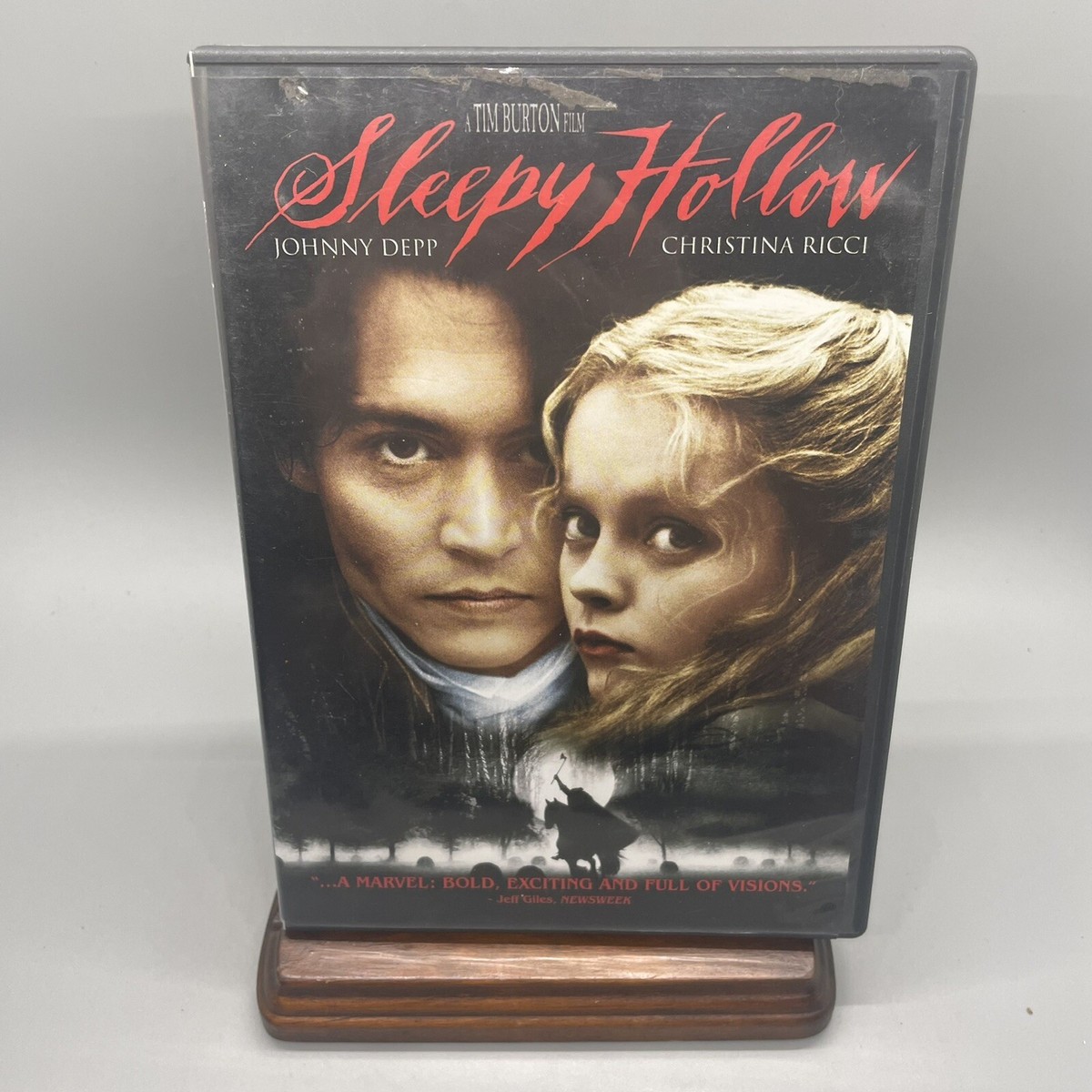 Sleepy Hollow (DVD, 1999) A Tim Burton Film Starting Johnny Depp