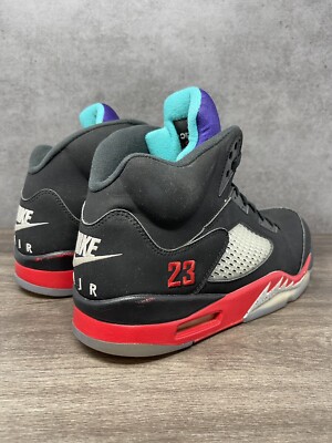 Air Jordan 5 TOP３/レッド シューズ Nike Jordan 5 Retro Top 3 Black Red Grape CZ1786-001 Men's
