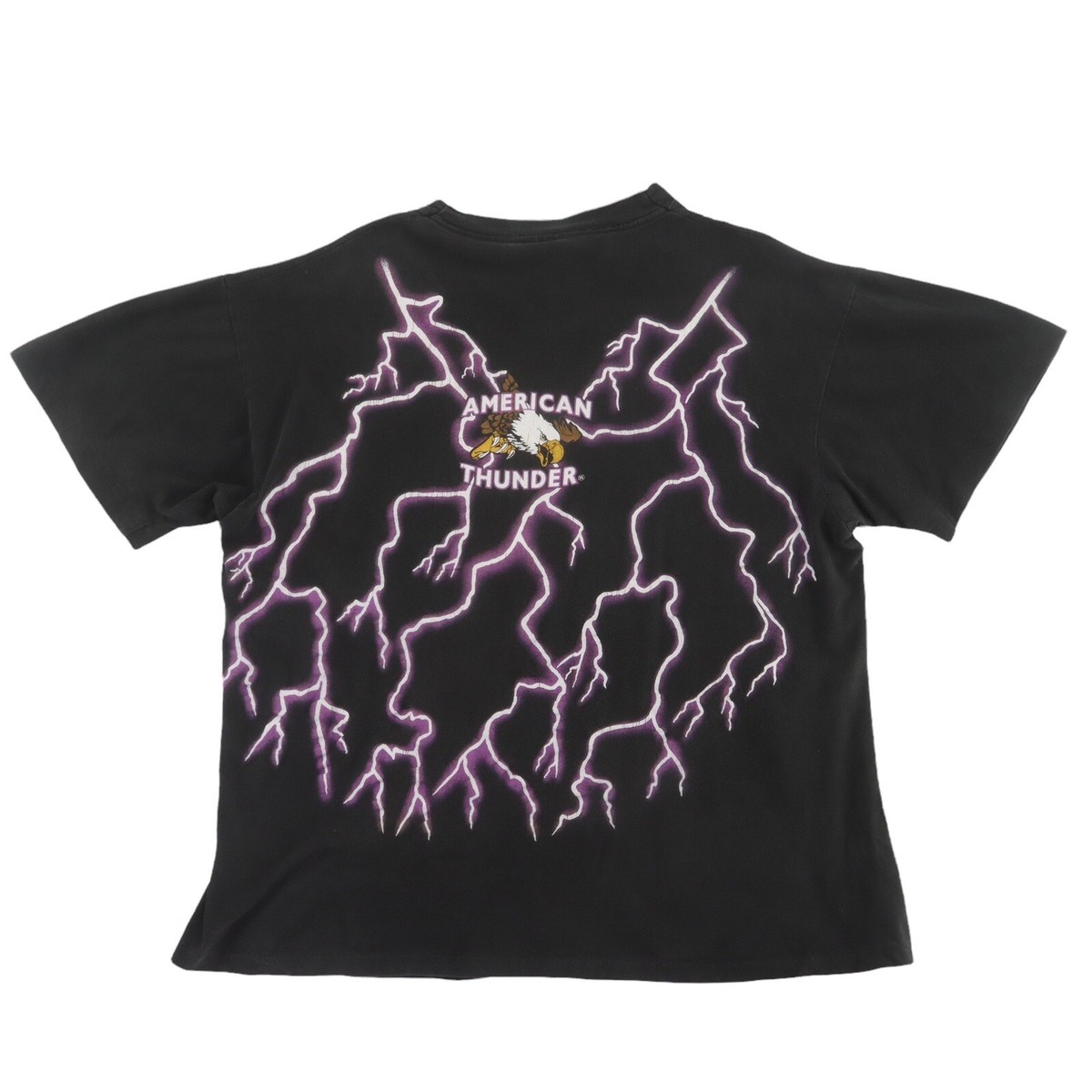 American Thunder Feel the wind XXLサイズ Vintage American Thunder Feel The Wind Kanye Mens Adult Shirt Size