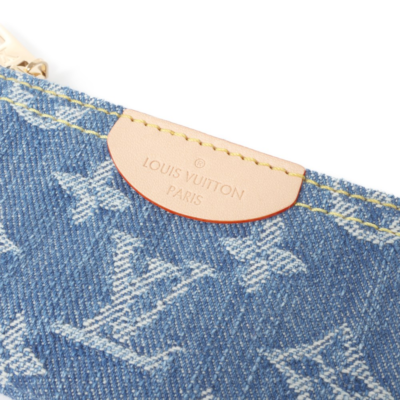 Louis Vuitton M82961 Denim Key Pouch Remix 2024 | eBay