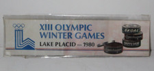 Vtg 1980 WINTER OLYMPICS MIRACLE ON ICE HOCKEY LAKE PLACID SKOAL COPENHAGEN SIGN