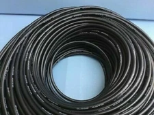 64 ft  #8 AWG  Black Stranded Copper Wire UL MTW OR THHN OR THWN-2 600V.