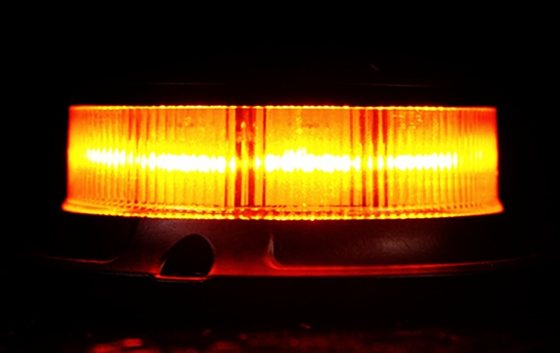 Justech 36LEDs RGB Rundumleuchte Blitzlicht Blitzleuchte Warnblinklicht