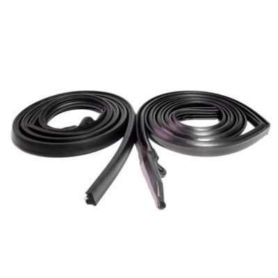 1965-1966 Cadillac DeVille 4 door hardtop new roof rail weatherstrip seals, pair