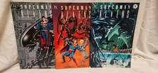🔥SUPERMAN VS ALIENS (1995) #1 2 3 COMPLETE SET LOT FULL RUN DC DARK HORSE L281