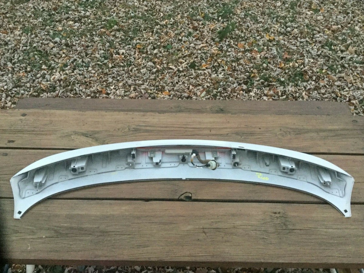 2007-2015 Mazda CX-9 WHITE Liftgate Trunk SPOILER Wing 3rd