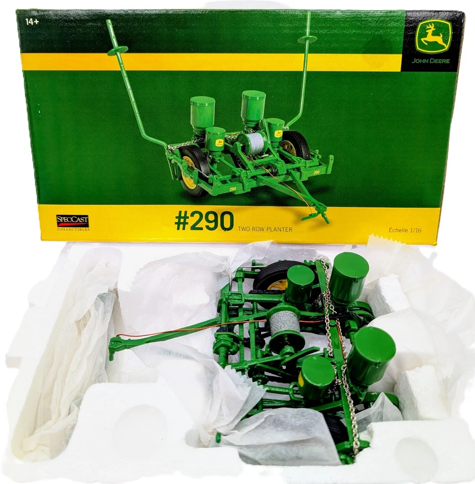 1/16 John Deere #290 2-Row Planter SpecCast - Image 2 of 4