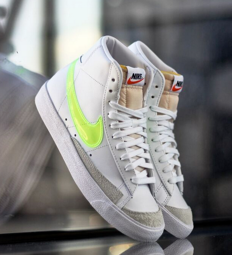 NIKE BLAZER MID 77 ESS TRAINERS UK 3.5 EU 36.5 WHITE LEATHER BOOT  DJ3050-100 | eBay