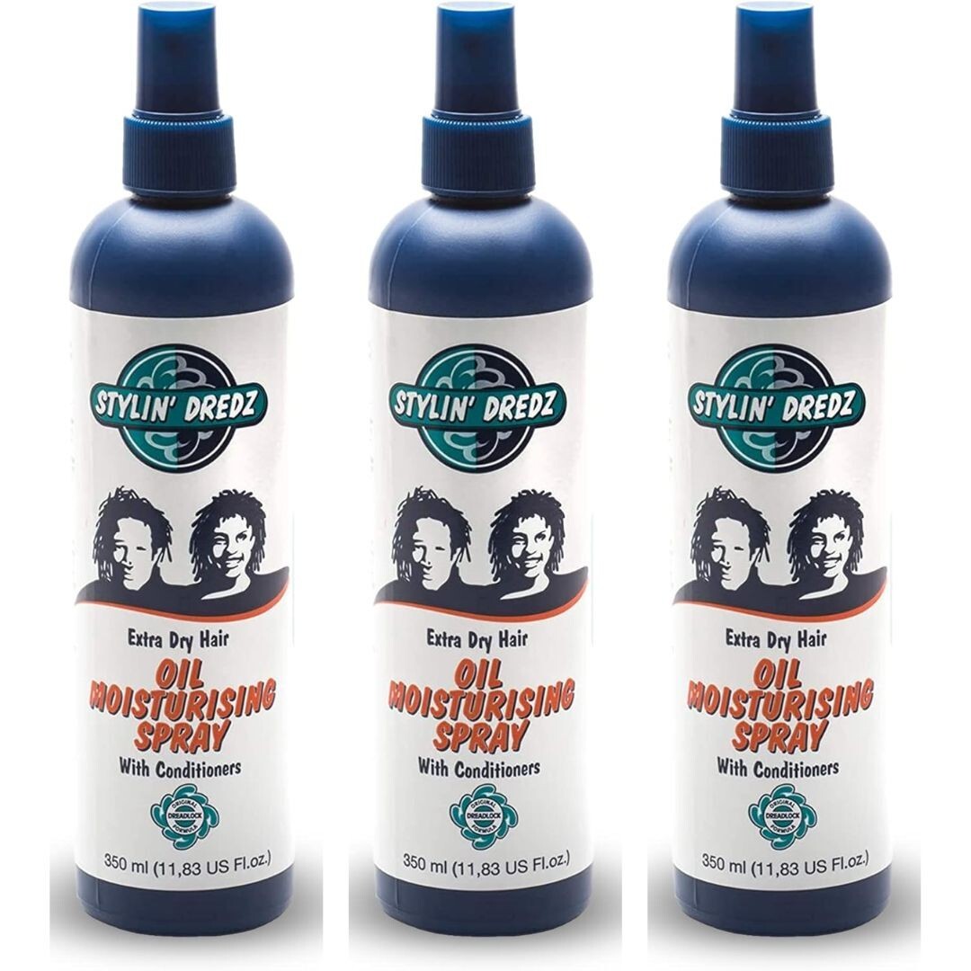 Stylin'Dredz Oil Moisturising Spray 350ml x 3