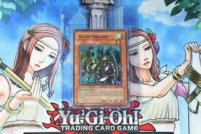 Carta Yu-Gi-Oh! Troop Dragon (LOD-042) - Edición Legacy Of Darkness, Común, Sin Límite