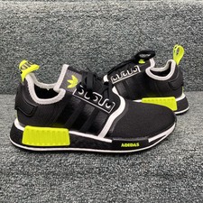 adidas NMD R1 V2 Black Yellow Gradient 