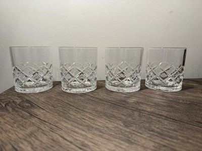 Courvoisier Cognac Set Of 4 Low Ball Glasses EUC