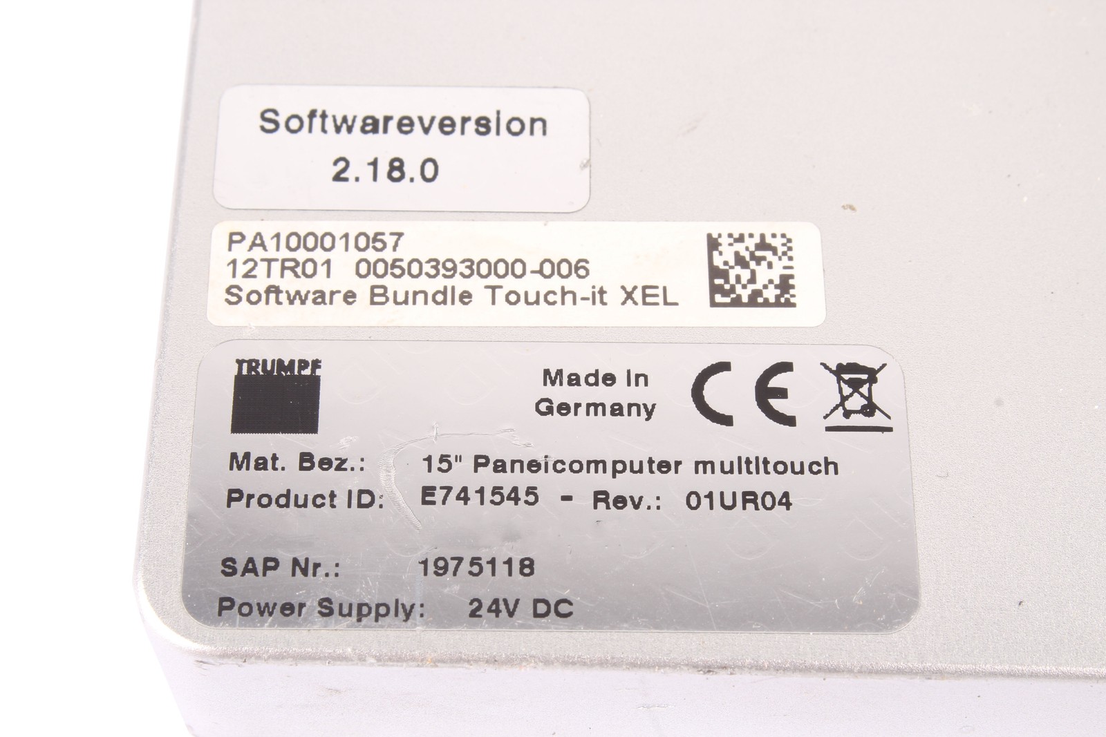E741545 TRUMPF - Reconditionné - Garantie 24 mois