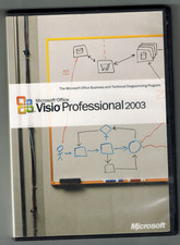Microsoft Office Visio Professional 2003 CD-ROM CD-R with Product Key