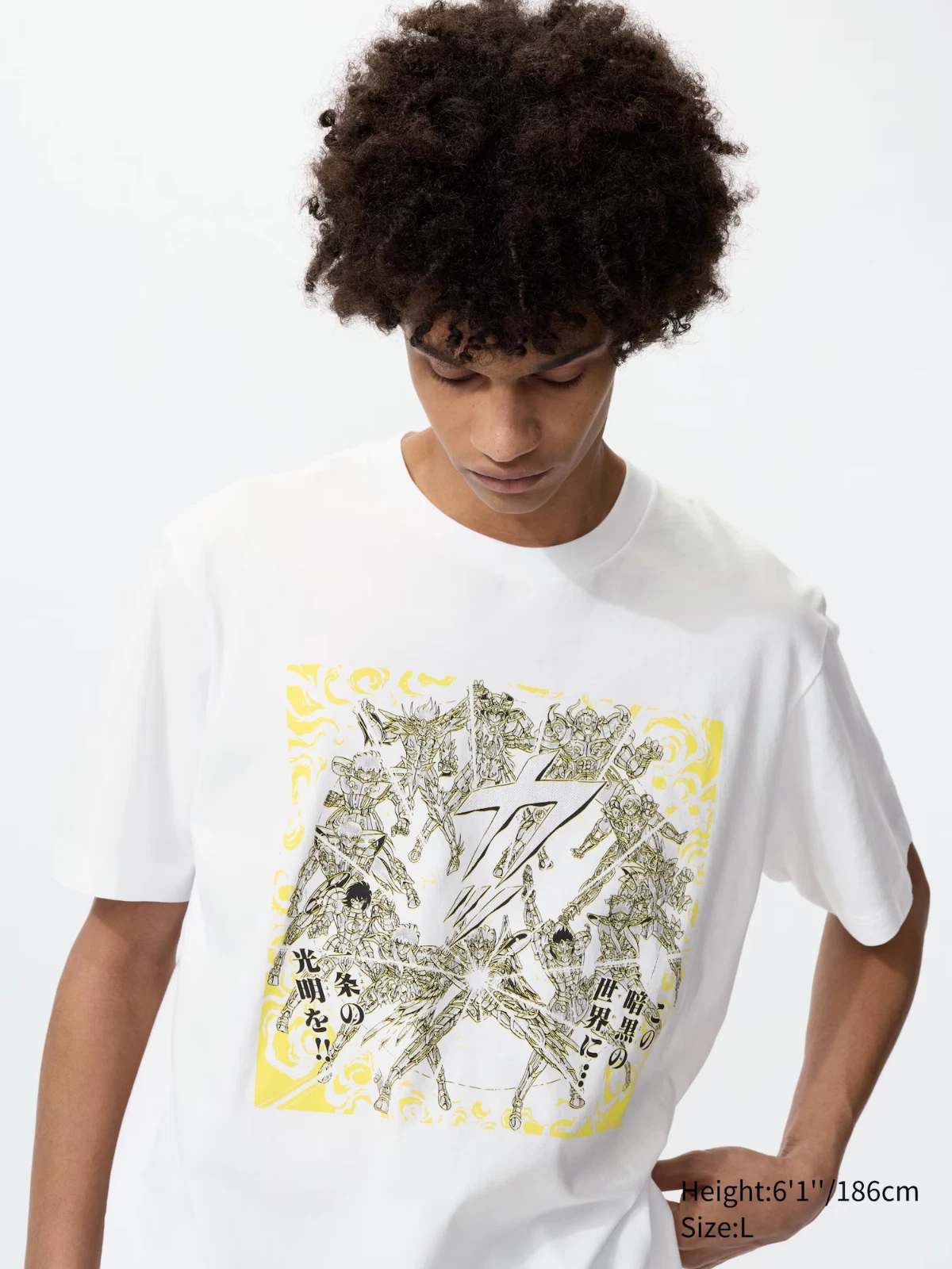 NWT Uniqlo Saint Seiya Knights of the Zodiac US Men Size XL