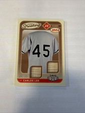 🔥DUAL BAT RELIC🔥2025 Leaf Lumber Going Streaking Carlos Lee /35