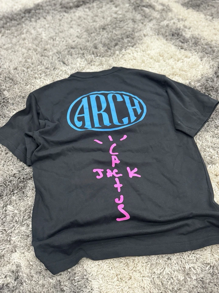 Virgil Abloh X Cactus Jack Arch Miami “BOAT”  Tee Black XXL |ART BASEL EXCLUSIVE - Image 2 of 2