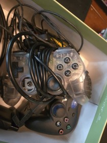 Sony Playstation 2 Video Game Console Bundle Controller Memory Card 22 Games