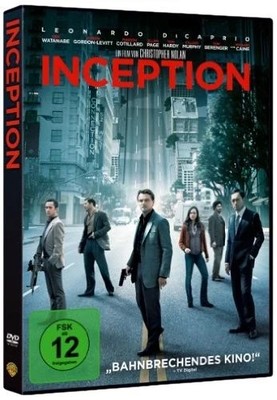 Inception - (Leonardo DiCaprio)  DVD 142 Minuten Hochspannung pur