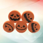 24 PCS/Set Halloween Eraser Party Erasers Cartoon Pumpkin Shaped