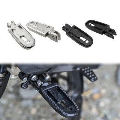 Front CNC Motorcycle Foot Pegs Footrest Pad For Ducati Multistrada 950 2015-2021