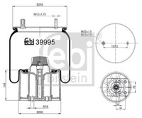 Neu - Febi Bilstein 39995 Federbalg, Luftfederung
