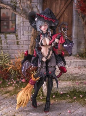 US Exssrion Apprentice Witch Hoshikawa Neco Black Hair Ver. 1/12 action figure