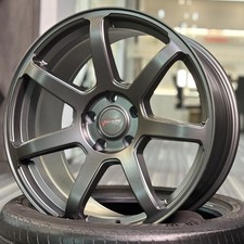18" AUDI TT MK1 1998-2006 VELOCITY VC5 MATT GREY 8J ALLOY WHEELS /SET OF 4