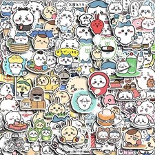 Chiikawa Sticker 100 Piece Set Waterproof Decal Sticker Notebook Character Hachi