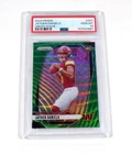 2024 Panini Prizm Jayden Daniels Rookie Green Wave Prizm #347 Commanders PSA 10