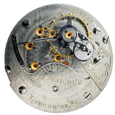 Antique 18s Hamilton Full Plate Single Sunk Dial Pocket Watch Movement 924 USA
