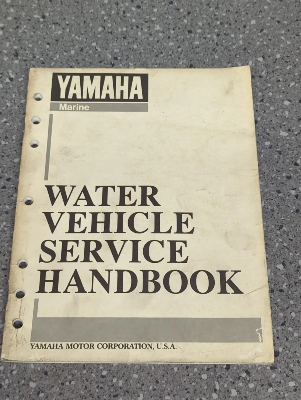 1991 Yamaha Waverunner  LX III  VXR  Water Vehicles Service Handbook PWC