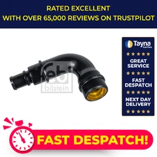 Crank Case Breather Pipe Hose fits SKODA SUPERB Mk1 1.8 Upper 01 to 08 AWT Febi