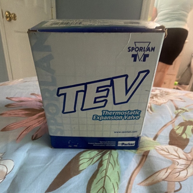 Sporlan TEV Thermostatic Expansion Valve RCVE-2-GAS 30 in Capillary Tube