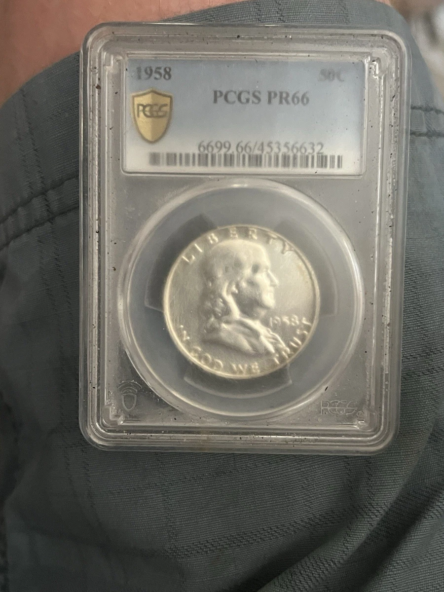 PR 66 Graded 1958 Franklin Half Dollars (1948-1963) for sale | eBay