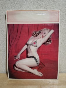 1950s ORIGINAL MARILYN MONROE NO. 1592 ENTRANCING CHAMPION LINE CALENDAR ART