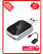 Android Auto Wireless Adapter Carplay - 2 in 1 Wireless Android Auto Car Silver